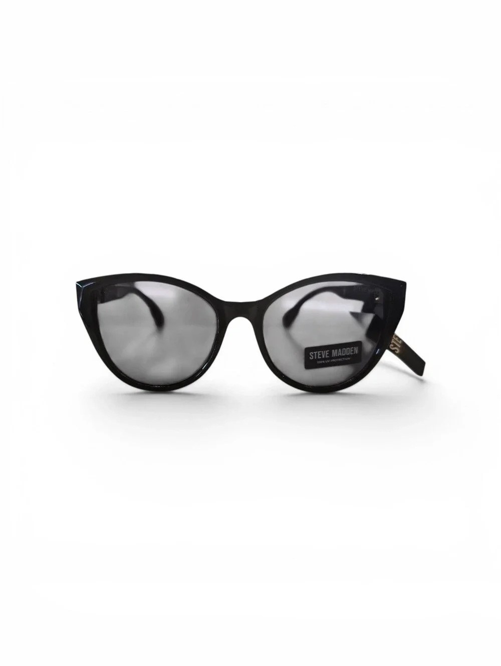 Steve Madden Black Cat-Eye Women's Sunglasses, New.